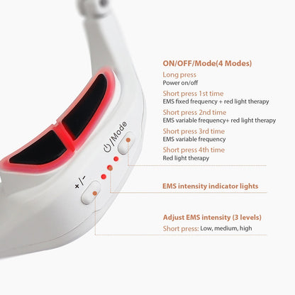 GLOW GLASSES – Red Light & EMS Therapy for Eye & Skin Rejuvenation
