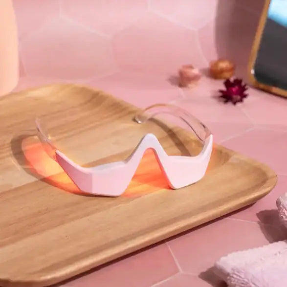 GLOW GLASSES – Red Light & EMS Therapy for Eye & Skin Rejuvenation